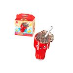 Bloco de Montar Refrigerante Build & Fun Fast Food Keepplay