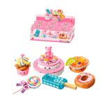Bloco de Montar Set Build & Fun Comidinhas Keepplay