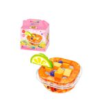 Bloco de Montar Pudim de Frutas Build & Fun Comidinhas Keepplay