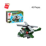 Bloco de Montar Set Combat Zones Series Militar Keepplay