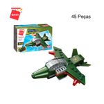 Bloco de Montar Set Combat Zones Series Militar Keepplay