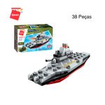 Bloco de Montar Porta Aviões Militar Combat Zones Series Keepplay