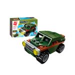 Bloco de Montar Jipe Militar Combat Zones Series Keepplay