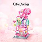 Bloco de Montar Loja de Balas City Corner Keepplay