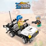 Bloco de Montar Emboscada no Deserto Thunder Mission Keepplay