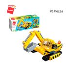Bloco de Montar Set Trans Collector Construção Keepplay