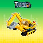 Bloco de Montar Escavadeira Mineração Trans Collector Construção Keepplay