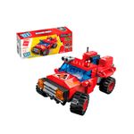 Bloco de Montar Jipe Bombeiro Trans Collector 6 formam 1 Keepplay