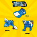 Bloco de Montar Lancha de Patrulha Trans Collector Construção e Polícial 3 em 1 Keepplay