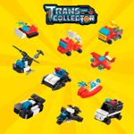 Bloco de Montar Set Trans Collector Bombeiro e Polícia 3 em 1 Keepplay