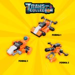 Bloco de Montar Carro de Corrida Trans Collector Militar e Transportes 3 em 1 Keepplay