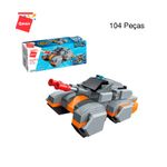 Bloco de Montar Set Trans Collector Veículos Blindados Keepplay