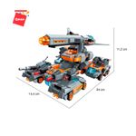 Bloco de Montar Set Trans Collector Veículos Blindados Keepplay