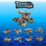 Bloco de Montar Set Trans Collector Veículos Blindados Keepplay
