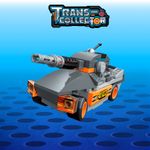 Bloco de Montar Tanque de Batalha Trans Collector Veículos Blindados Keepplay