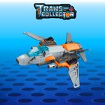 Bloco de Montar Caça de Combate Trans Collector Veículos Blindados Keepplay