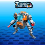 Bloco de Montar Robô Blindado Trans Collector Veículos Blindados Keepplay
