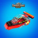 Bloco de Montar Lancha de Bombeiro Combat Zones Super Bombeiro Keepplay