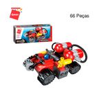 Bloco de Montar Set The Legend of Chariot Bombeiros Keepplay