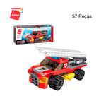 Bloco de Montar Set The Legend of Chariot Bombeiros Keepplay