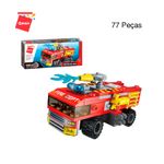 Bloco de Montar Set The Legend of Chariot Bombeiros Keepplay
