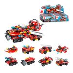 Bloco de Montar Set The Legend of Chariot Bombeiros Keepplay