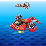 Bloco de Montar Drone de Bombeiro The Legend of Chariot Keepplay