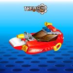 Bloco de Montar Lancha de Bombeiro The Legend of Chariot Bombeiro Keepplay