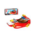 Bloco de Montar Lancha de Bombeiro The Legend of Chariot Bombeiro Keepplay