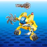 Bloco de Montar Robô The Legend of Chariot Super Construção Keepplay