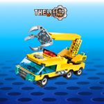 Bloco de Montar Caminhão Garra The Legend of Chariot Super Construção Keepplay