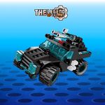 Bloco de Montar Jipe The Legend of Chariot Tropa de Elite Keepplay