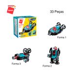 Bloco de Montar Set Combo Transportes Expedição Keepplay