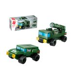 Bloco de Montar Lançador de Míssil Combo Trans Militar Keepplay