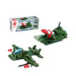 Bloco de Montar Navio de patrulha Combo Trans Militar Keepplay