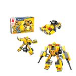 Bloco de Montar Agente Silver Blade Blast Ranger Robô Keepplay