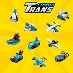 Bloco de Montar Set Combo Transportes Expedição Keepplay