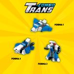 Bloco de Montar Nave Espacial Combo Transportes Expedição Keepplay