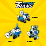 Bloco de Montar Veículo Lunar Combo Transportes Expedição Keepplay
