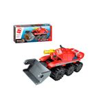 Bloco de Montar Pá-Carregadeira The Legend of Chariot Bombeiro Keepplay