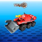 Bloco de Montar Pá-Carregadeira The Legend of Chariot Bombeiro Keepplay