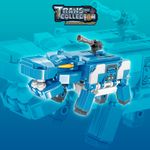 Bloco de Montar O Hipopótamo de Cristal Trans Collector Keepplay