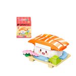 Bloco de Montar Niguiri Build & Fun Comidinhas de Restaurante Qman