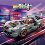 Bloco de Montar Carro GT 40 Mine City Keepplay