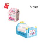 Bloco de Montar Set Build e Fun Casa Keepplay