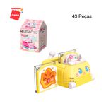 Bloco de Montar Set Build e Fun Casa Keepplay