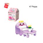 Bloco de Montar Set Build e Fun Casa Keepplay