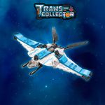 Bloco de Montar Nave de Rastreamento Trans Collector Keepplay
