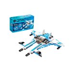 Bloco de Montar Nave Artilharia Laser Trans Collector Keepplay