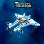 Bloco de Montar Nave Artilharia Laser Trans Collector Keepplay